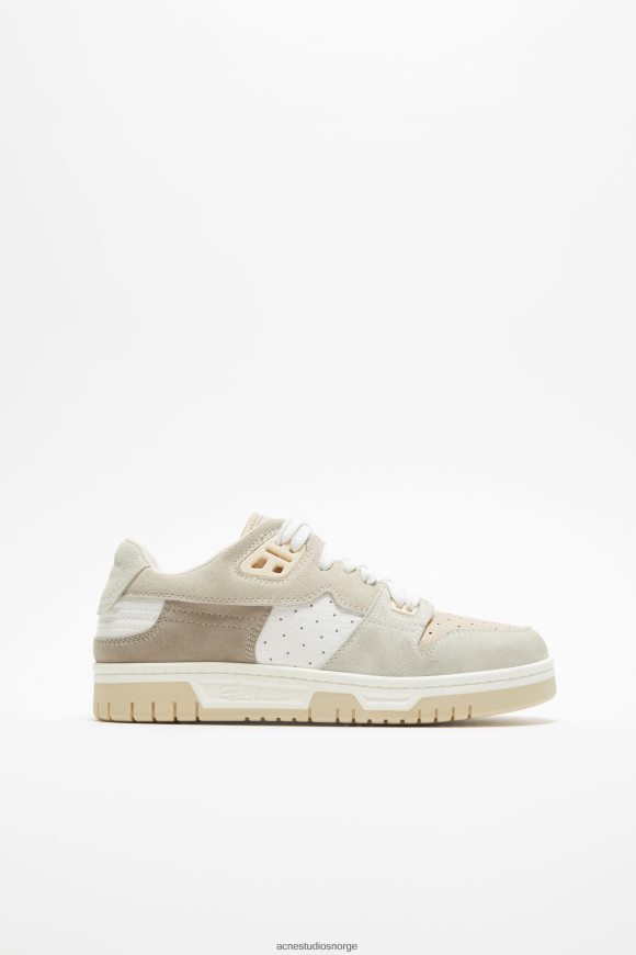 Acne Studios lave joggesko N2PP4F819 fottøy hvit/off white