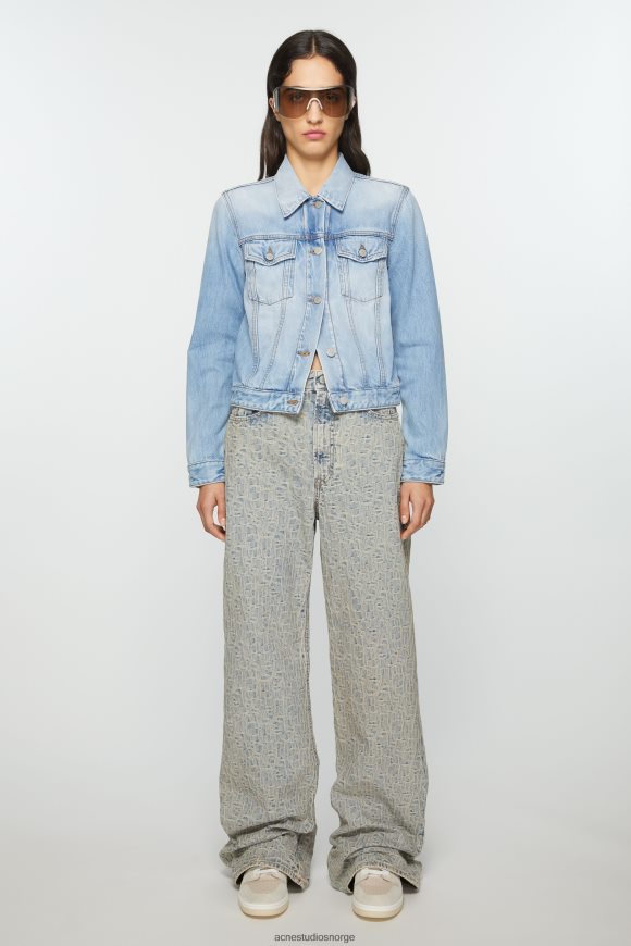 Acne Studios lave joggesko N2PP4F819 fottøy hvit/off white