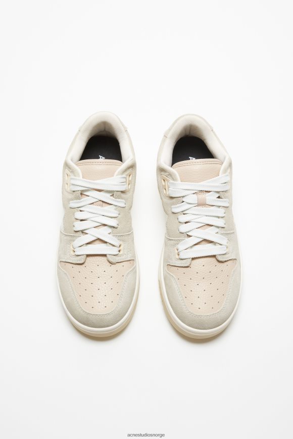 Acne Studios lave joggesko N2PP4F819 fottøy hvit/off white