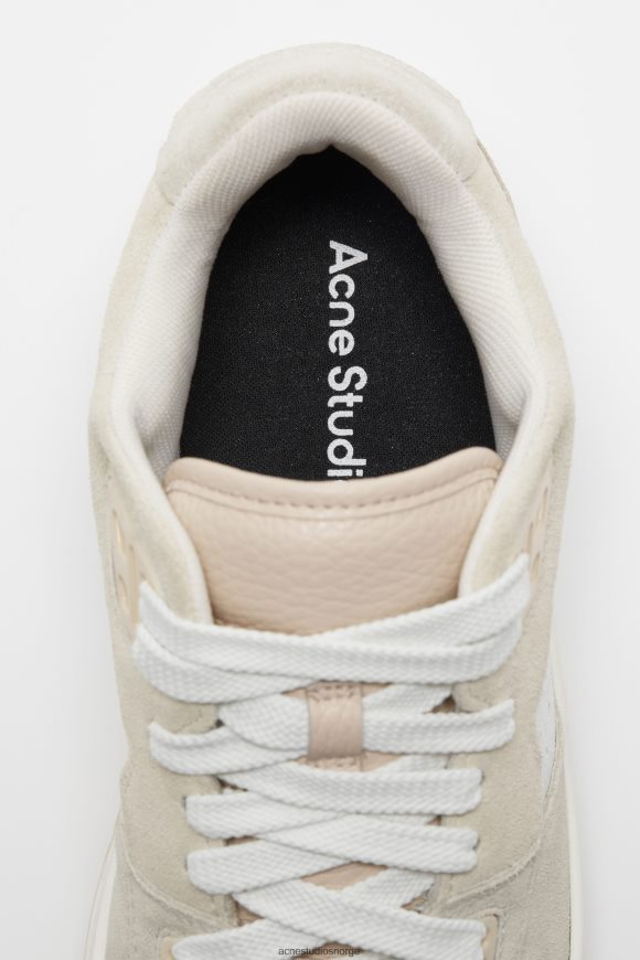 Acne Studios lave joggesko N2PP4F819 fottøy hvit/off white