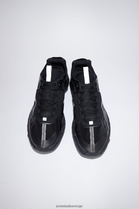 Acne Studios sneakers med snøre N2PP4F520 fottøy svart