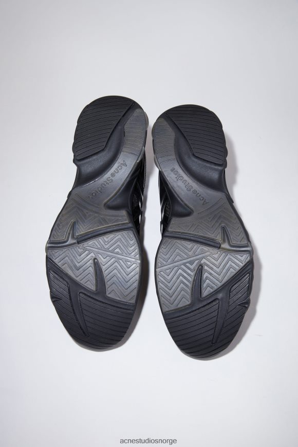 Acne Studios sneakers med snøre N2PP4F520 fottøy svart