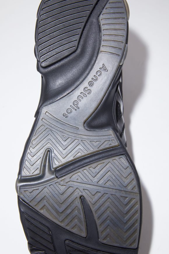 Acne Studios sneakers med snøre N2PP4F520 fottøy svart