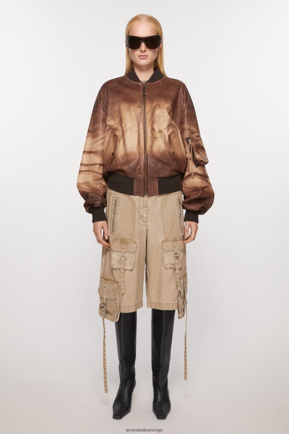 Acne Studios Lær støvler N2PP4F447 fottøy svart