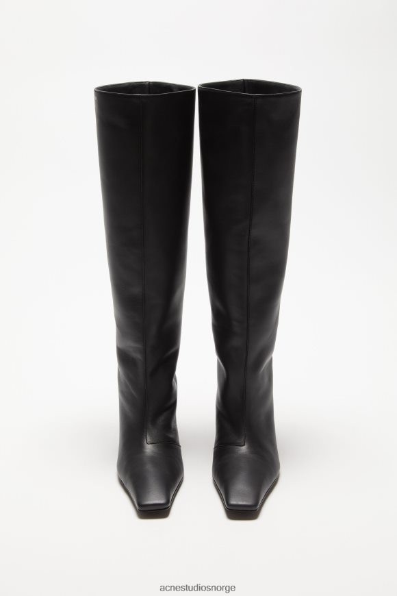 Acne Studios Lær støvler N2PP4F447 fottøy svart