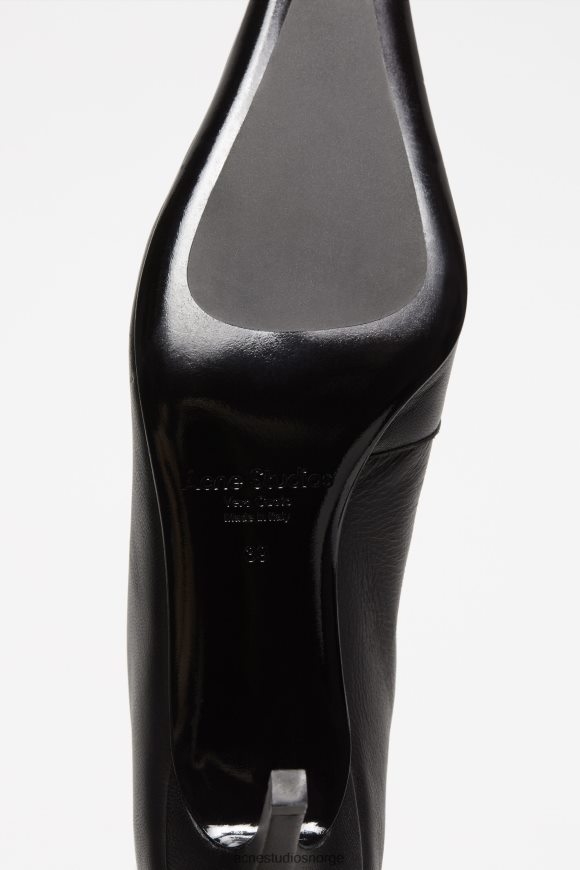 Acne Studios Lær støvler N2PP4F447 fottøy svart