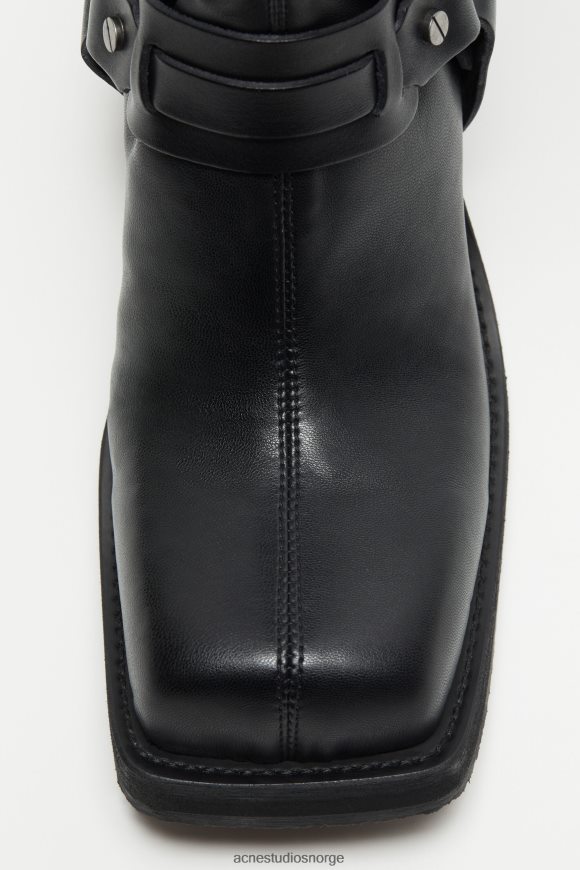 Acne Studios påtrekkbare spennstøvler N2PP4F443 fottøy svart