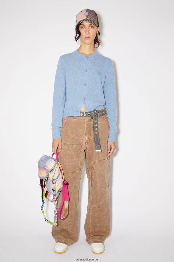 Acne Studios mini ryggsekk N2PP4F790 tilbehør beige/multi