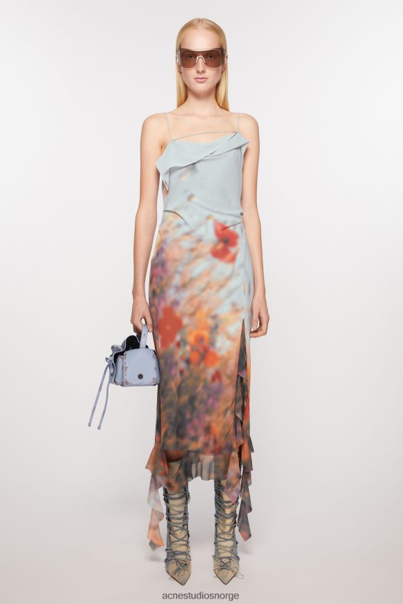 Acne Studios multipocket mini bag N2PP4F755 tilbehør syrin/brun