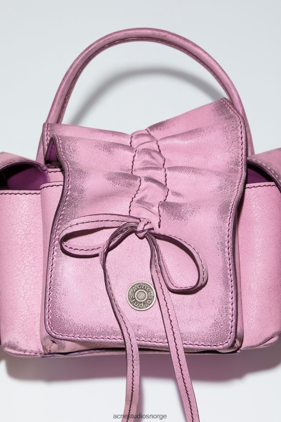 Acne Studios multipocket mini bag runway show N2PP4F852 tilbehør rosa