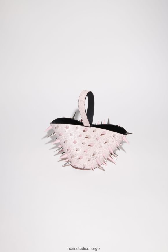 Acne Studios topphåndtak piggpose N2PP4F844 tilbehør pastell rosa