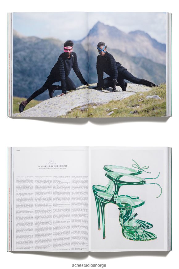 Acne Studios papirbok N2PP4F519 tilbehør en størrelse