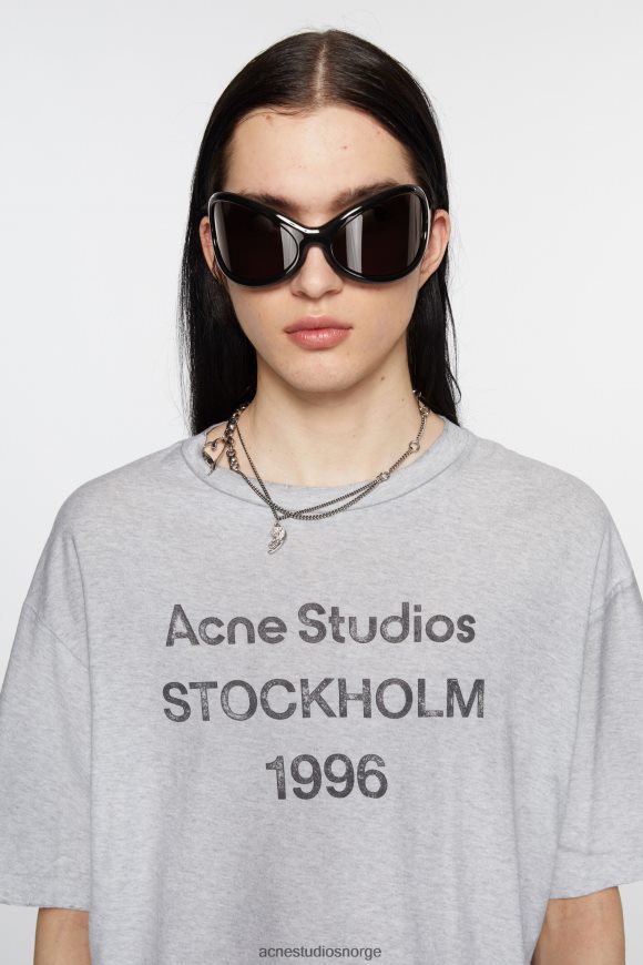 Acne Studios solbriller med innfatning N2PP4F483 tilbehør svart