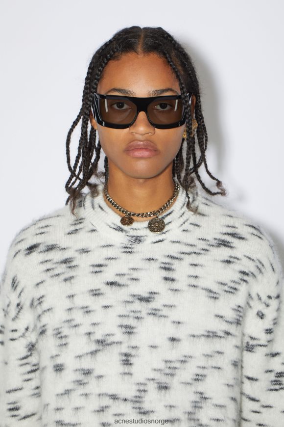Acne Studios solbriller med innfatning N2PP4F493 tilbehør svart