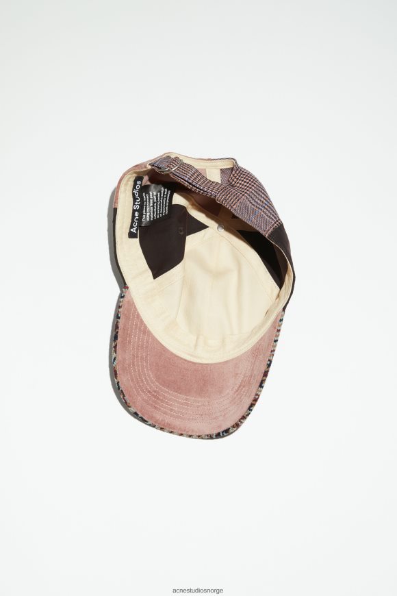 Acne Studios ansiktslapphette N2PP4F851 tilbehør rosa/lilla