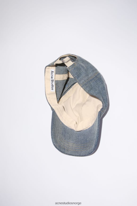 Acne Studios denim cap N2PP4F568 tilbehør mellomblå