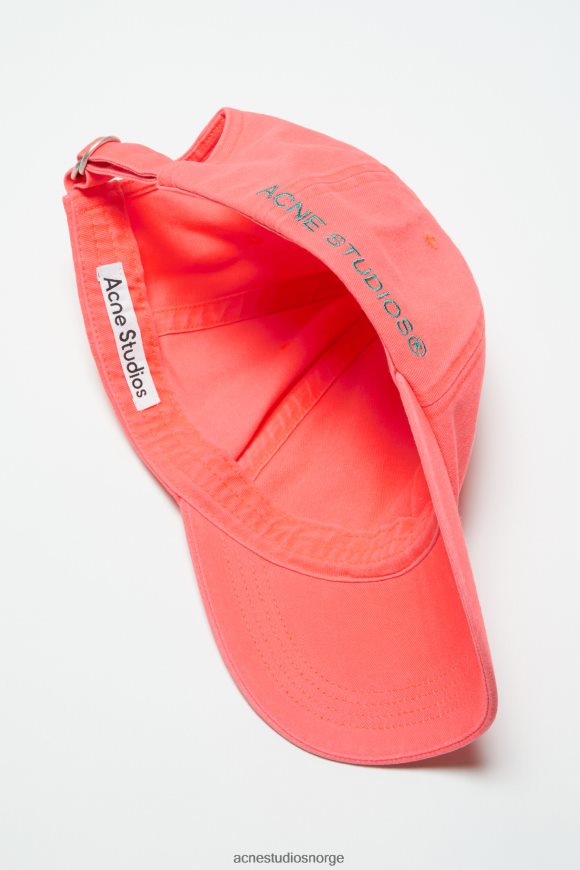 Acne Studios kyperhette N2PP4F783 tilbehør fluo rosa