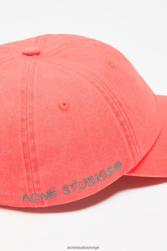 Acne Studios kyperhette N2PP4F783 tilbehør fluo rosa