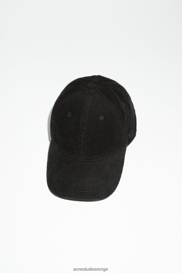 Acne Studios micro face patch cap N2PP4F471 tilbehør svart