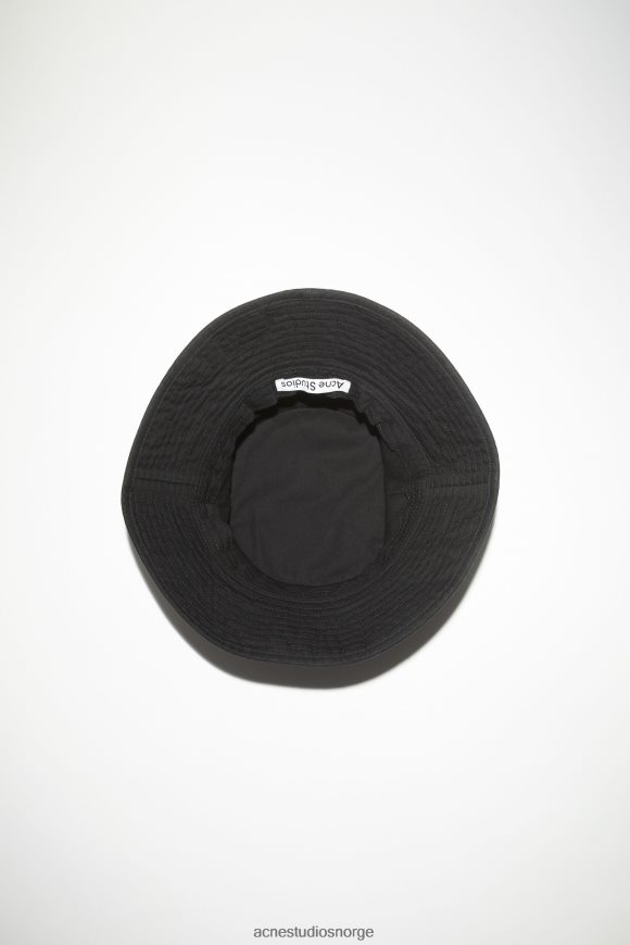 Acne Studios twill bøttehatt N2PP4F515 tilbehør svart