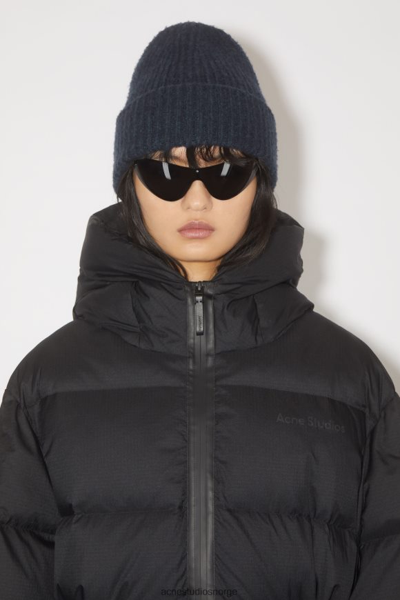 Acne Studios lue i ullblanding N2PP4F548 tilbehør marinen