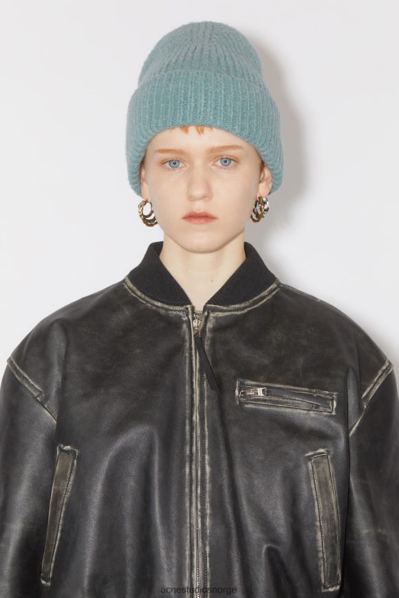 Acne Studios lue i ullblanding N2PP4F597 tilbehør mineralblått