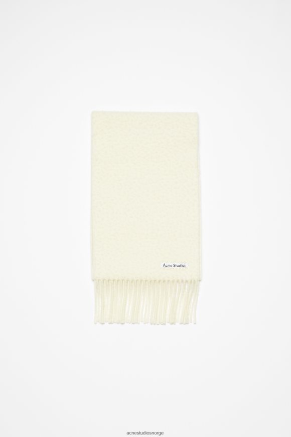 Acne Studios ull frynser skjerf N2PP4F873 tilbehør varm hvit