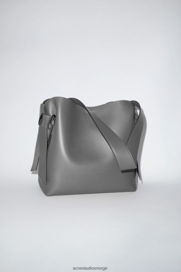 Acne Studios musubi midi skulderveske N2PP4F595 tilbehør mørk grå