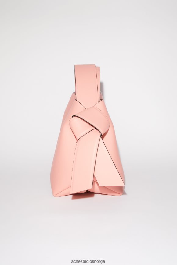 Acne Studios musubi mini skulderveske N2PP4F866 tilbehør lakserosa