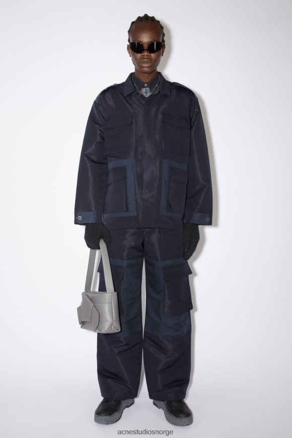 Acne Studios musubi skulderveske N2PP4F593 tilbehør mørk grå