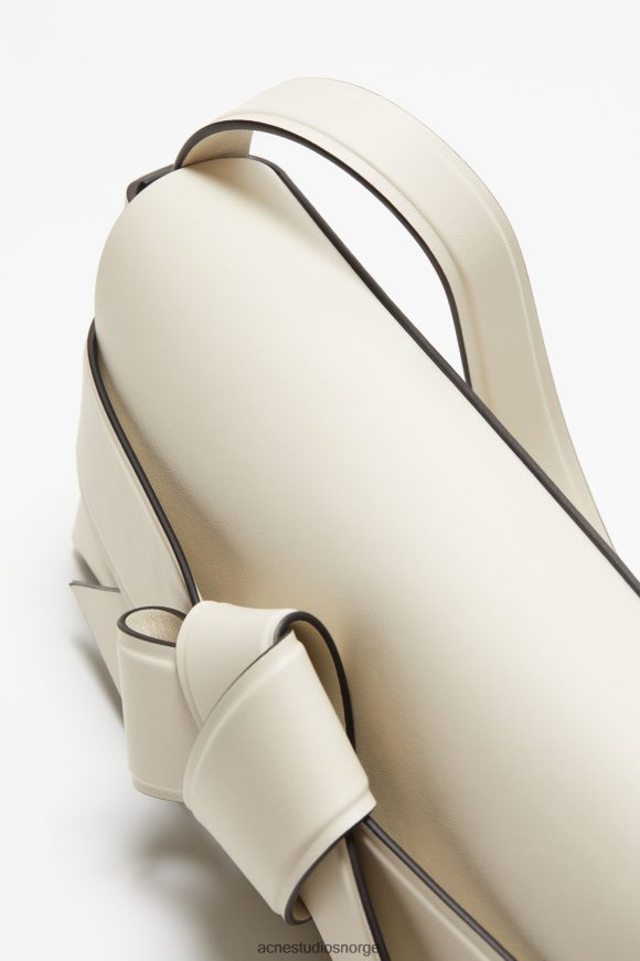 Acne Studios musubi skulderveske N2PP4F818 tilbehør hvit svart