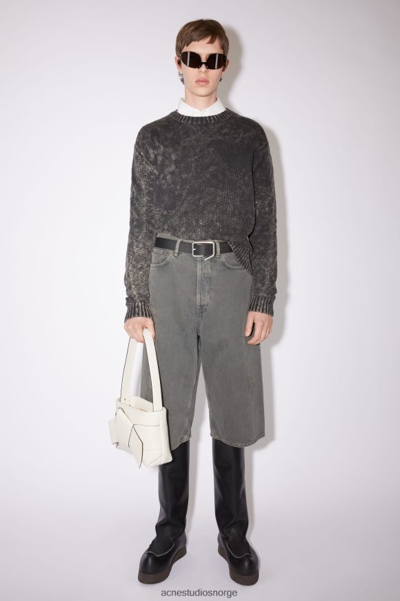 Acne Studios musubi skulderveske N2PP4F835 tilbehør hvit svart