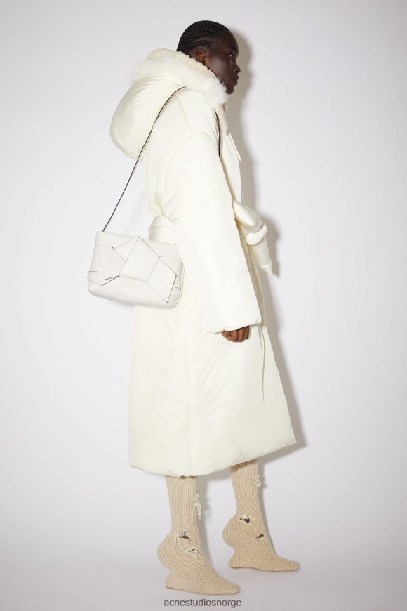 Acne Studios musubi skulderveske N2PP4F835 tilbehør hvit svart