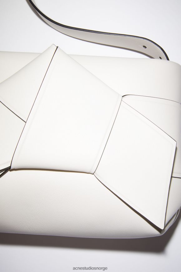 Acne Studios musubi skulderveske N2PP4F835 tilbehør hvit svart