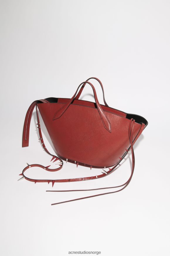 Acne Studios pigg skulderveske N2PP4F756 tilbehør rød