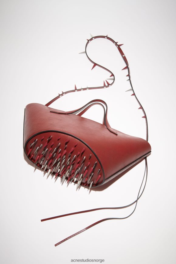 Acne Studios pigg skulderveske N2PP4F756 tilbehør rød