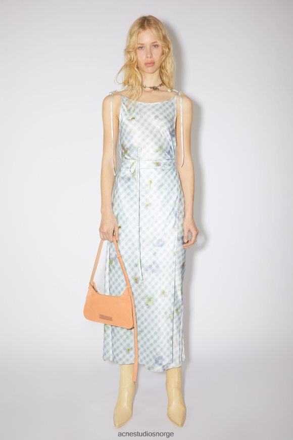 Acne Studios platt mini skulderveske N2PP4F797 tilbehør aprikosappelsin