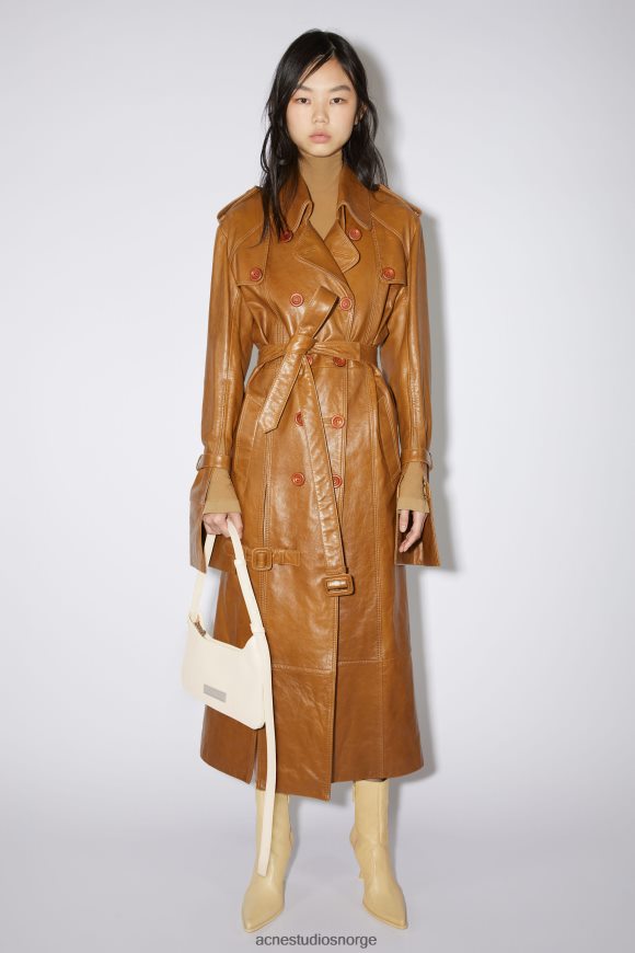 Acne Studios platt mini skulderveske N2PP4F830 tilbehør hvit