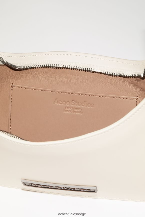 Acne Studios platt mini skulderveske N2PP4F830 tilbehør hvit
