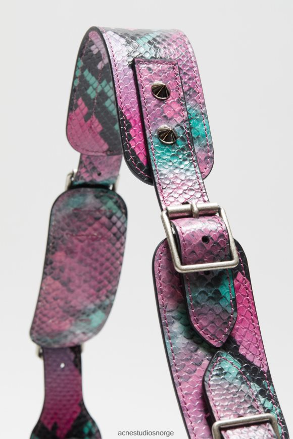 Acne Studios skulderveske N2PP4F762 tilbehør lyseblå/rosa