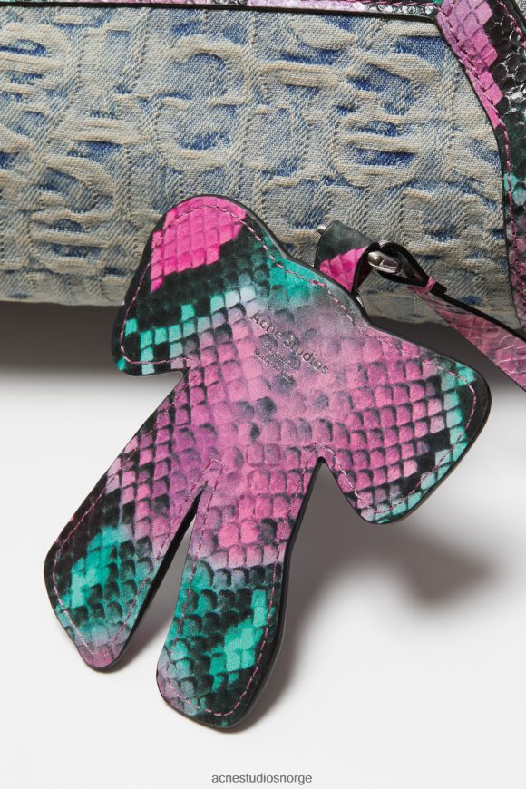 Acne Studios skulderveske N2PP4F762 tilbehør lyseblå/rosa