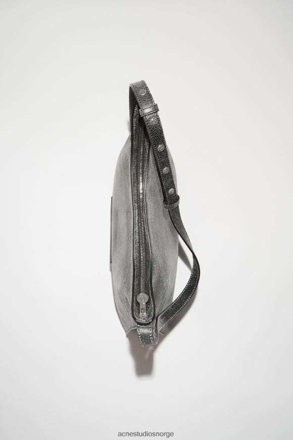 Acne Studios tallerken skulderveske N2PP4F484 tilbehør svart