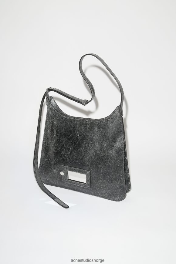 Acne Studios tallerken skulderveske N2PP4F484 tilbehør svart