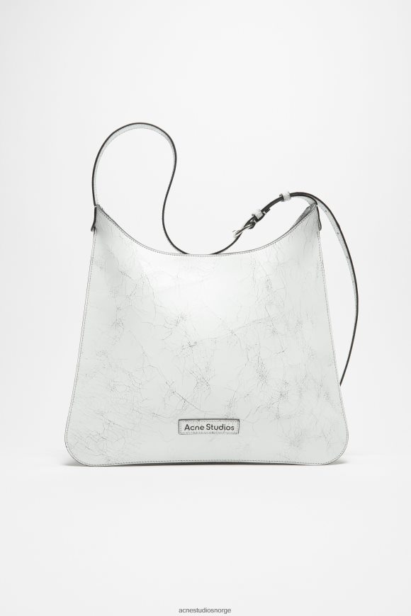 Acne Studios tallerken skulderveske N2PP4F823 tilbehør hvit
