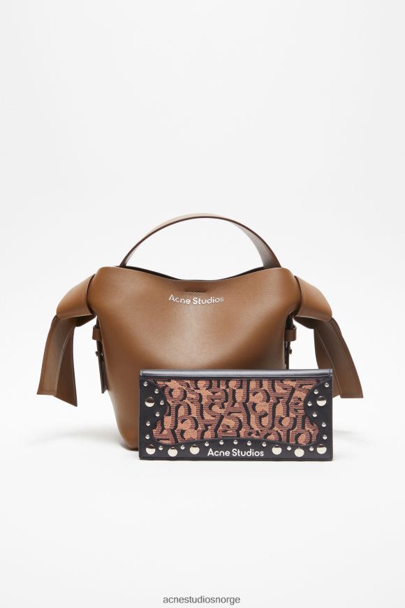 Acne Studios kontinental lommebok N2PP4F849 tilbehør rosa/svart