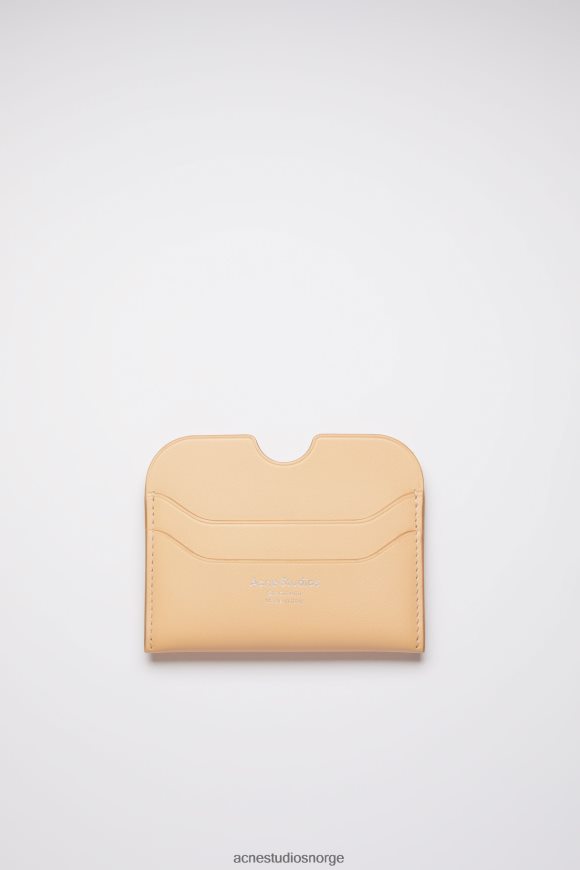 Acne Studios kortholder N2PP4F749 tilbehør dune beige