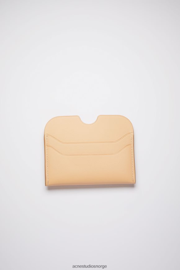 Acne Studios kortholder N2PP4F749 tilbehør dune beige