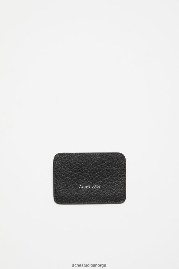 Acne Studios kortholder i skinn N2PP4F459 tilbehør svart
