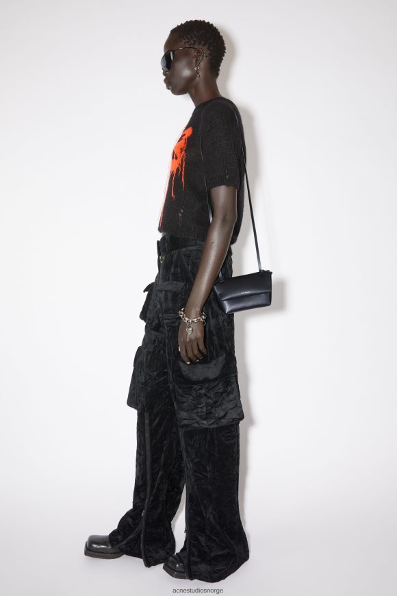 Acne Studios mini skulderveske N2PP4F522 tilbehør svart