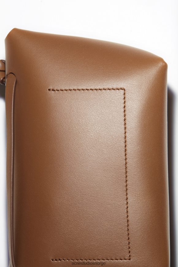 Acne Studios mini skulderveske N2PP4F723 tilbehør kamelbrun